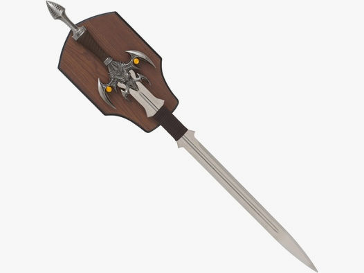 Fantasieschwert Schwert mit Wandhalterung