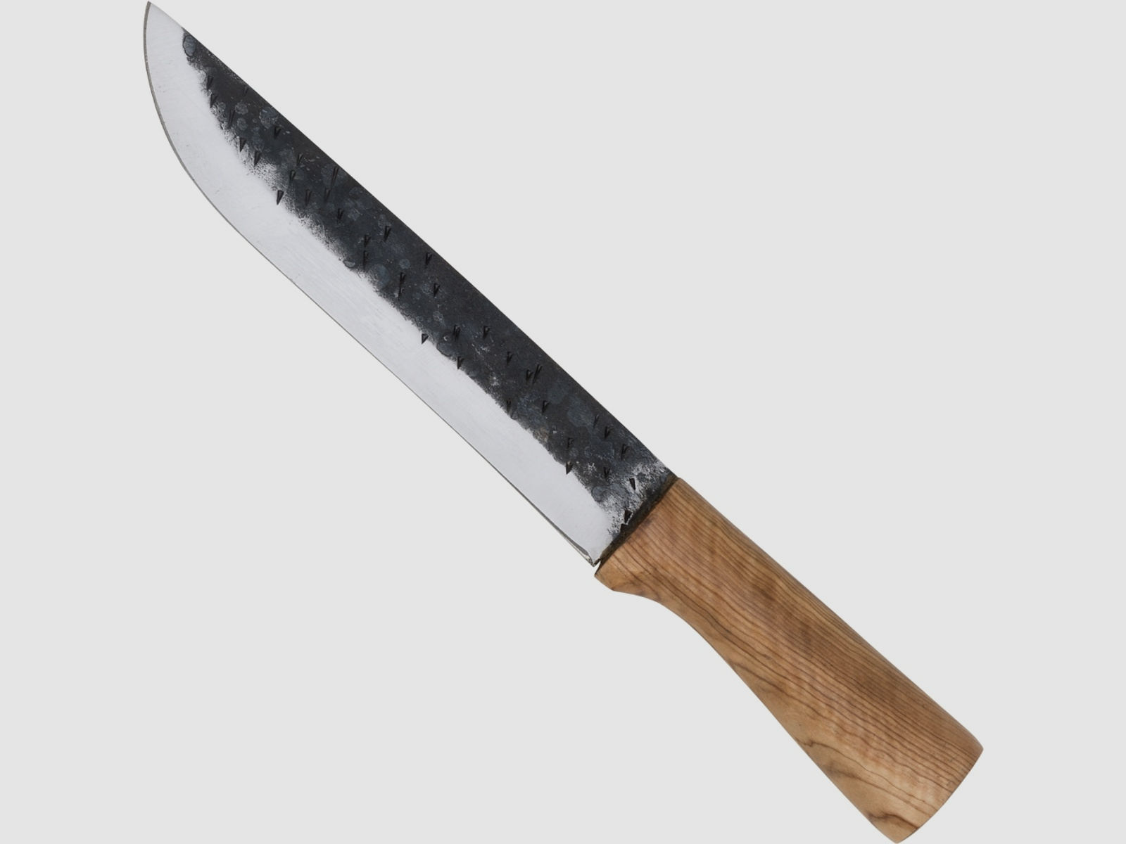 Wikinger Sax Messer mit Lederscheide quer