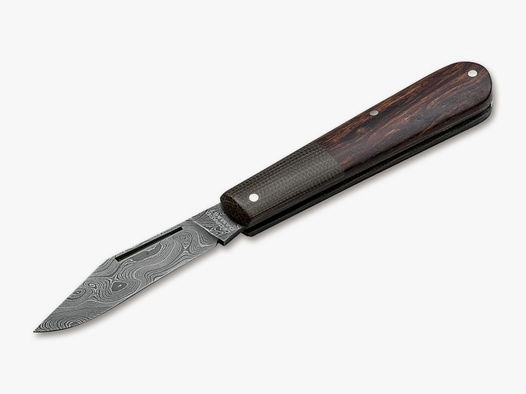 Taschenmesser Barlow Integral Leopard-Damast Messer legal führen §42a konform