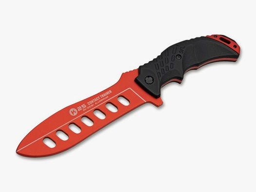 Messer Fixed Blade Trainer Red