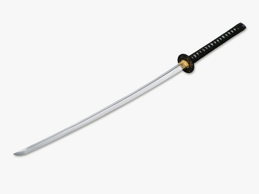 Akito scharfes Samuraischwert mit Hamon für Schnittest geeignet