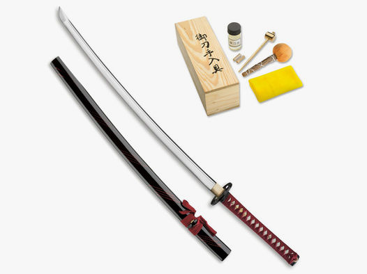 MAGNUM RED SAMURAI Schwert mit viel Zubehör
