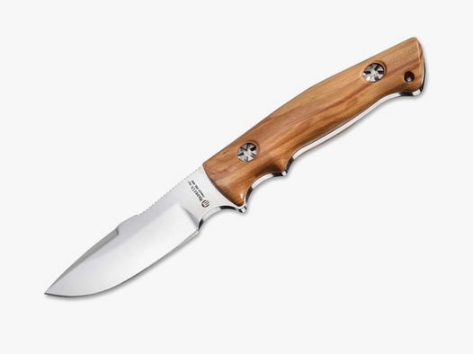 Safari Olive Messer mit Lederscheide