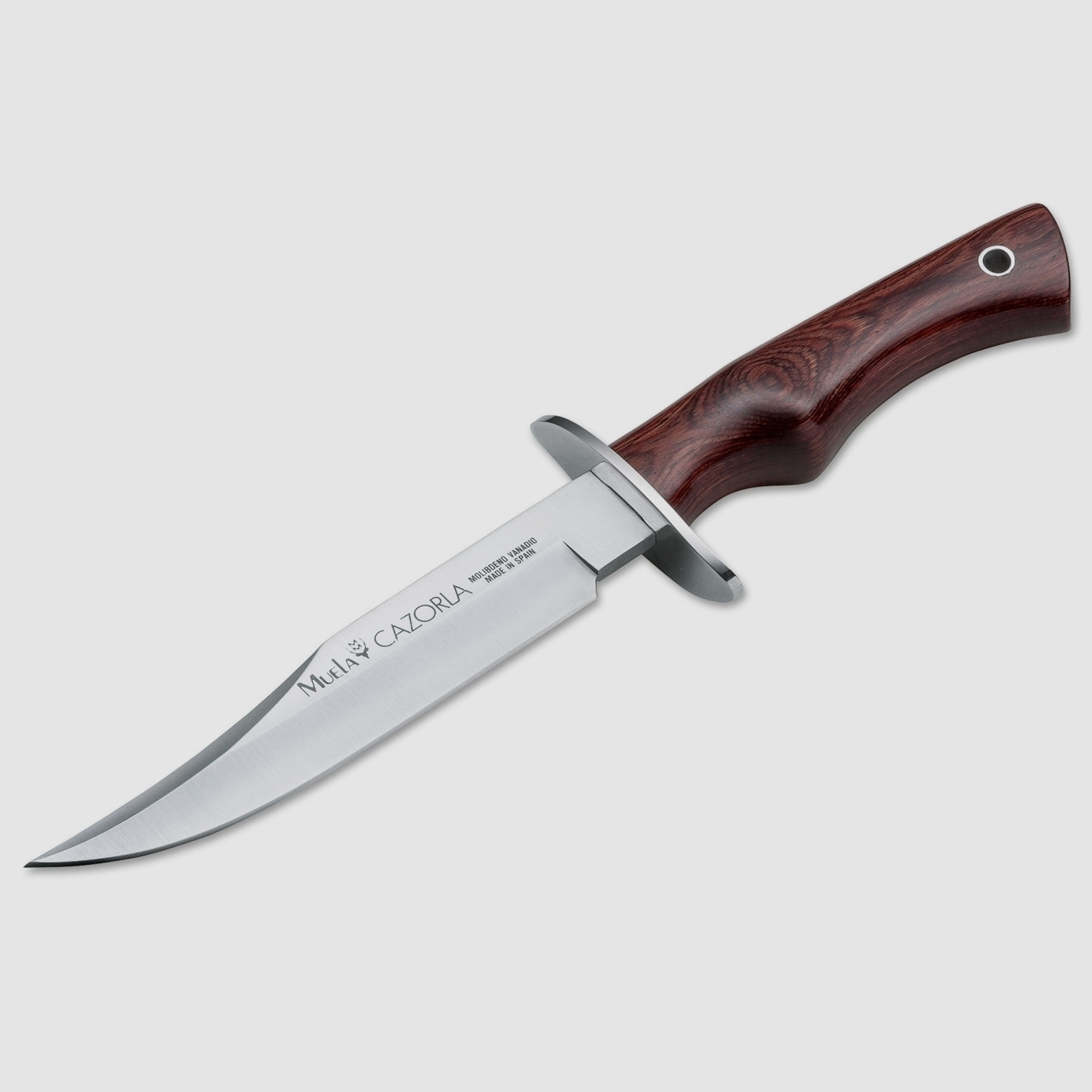 Muela Cazorla Abfangmesser mit hochwertiger Lederscheide Bowie Messer
