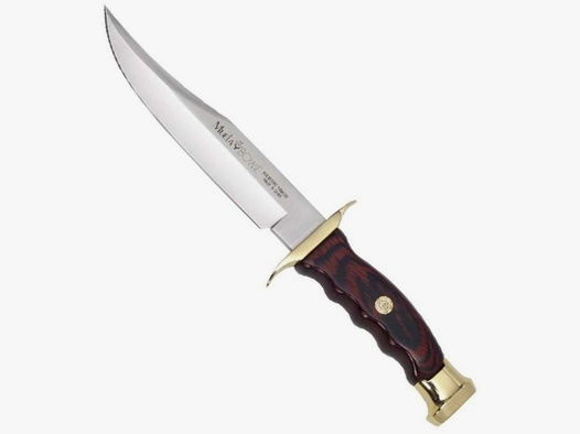 Muela Messer mit Holzgriff und hochwertiger Lederscheide