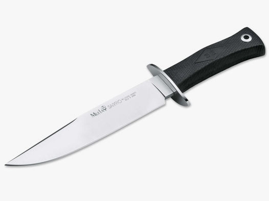 Sarrio Bowie Messer mit Lederscheide und rutschfestem Griff