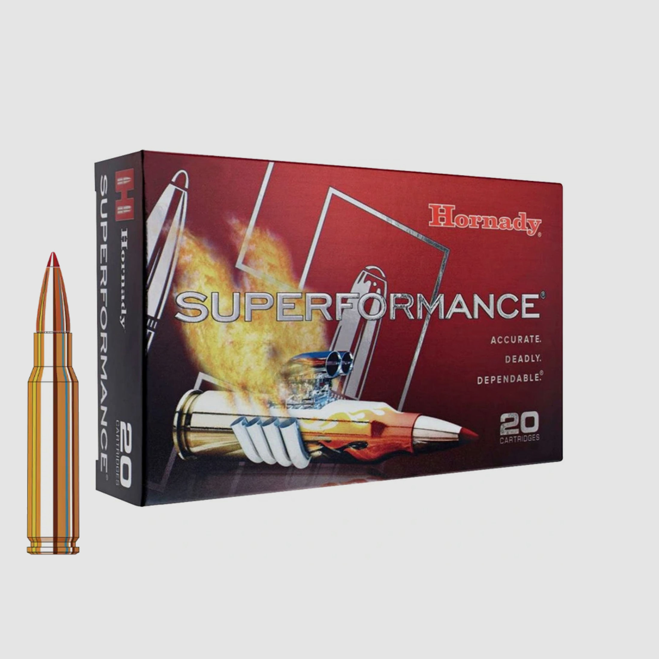 HORNADY - Munition .308 Win. Superformance® CX 10,7g/165grs