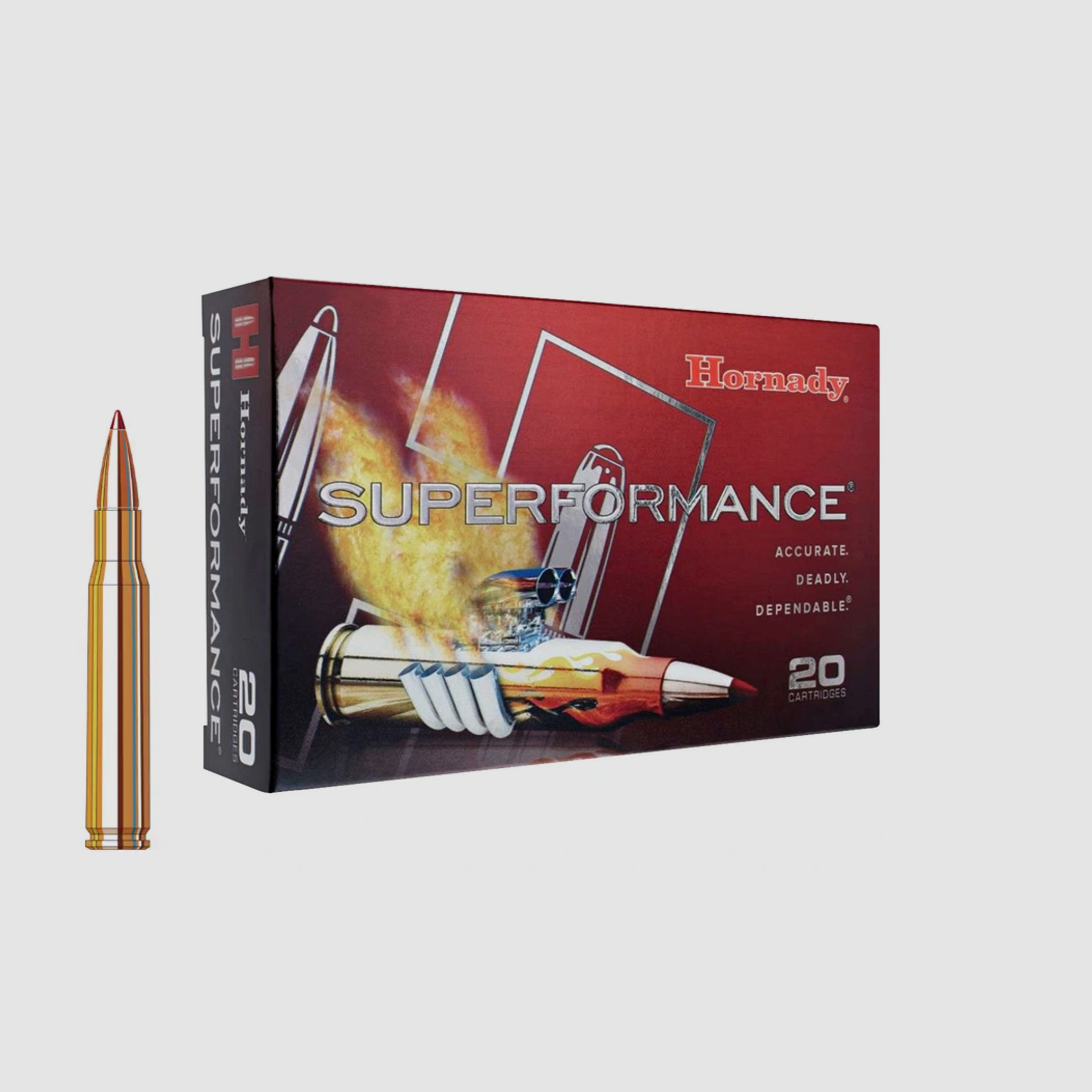 HORNADY - Munition .30-06Spring. Superformance® CX 10,7g/165grs