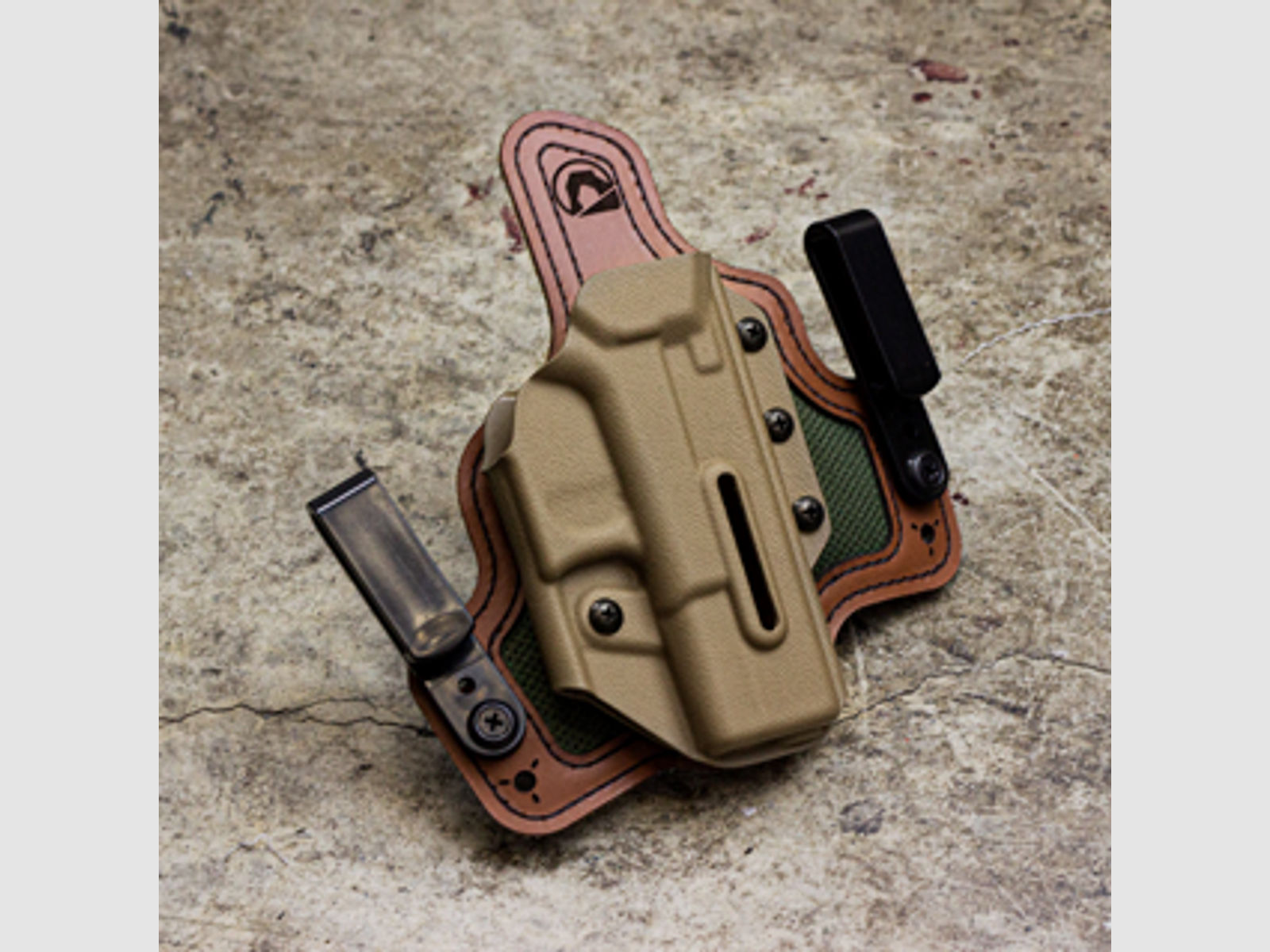 BLACK ARCH HOLSTER - Pistolenholster Dual Clip IWB Protos-M® mit Dri-Matrix™