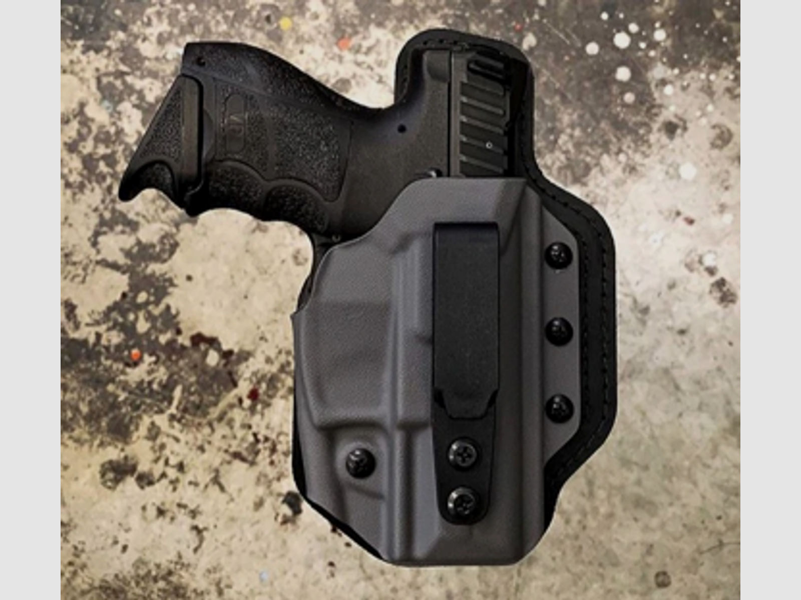 BLACK ARCH HOLSTER - Pistolenholster Single Clip IWB Protos-M® mit Dri-Matrix™
