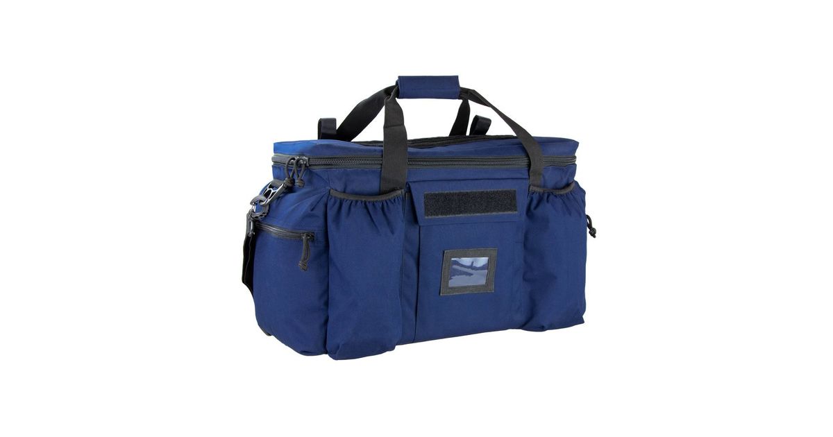 OBRAMO Einsatztasche für Polizei und Security Navy Blau - Gunfinder