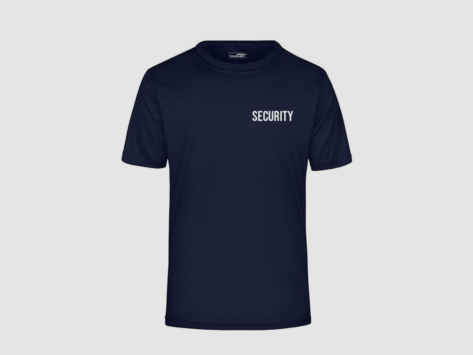 Funktionsshirt für Dienst und Sport Navy Blau M Security