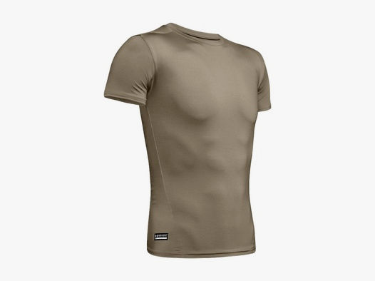 Under Armour HeatGear Tactical Kompressions T-Shirt Federal Tan S