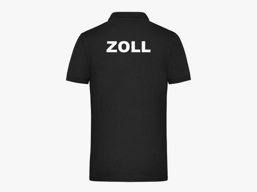 Funktions Polo für Dienst und Sport Schwarz M ZOLL