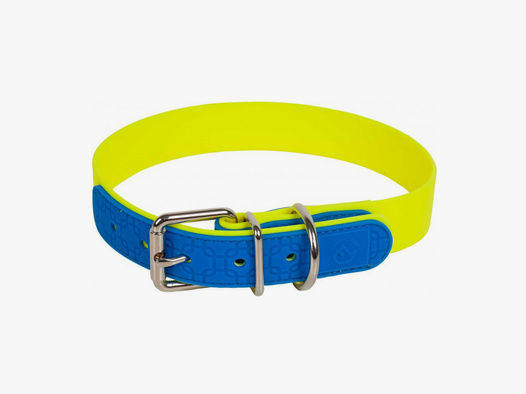 Farm-Land Hundehalsband gelb-blau