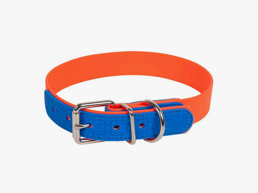 Farm-Land Hundehalsband orange-blau