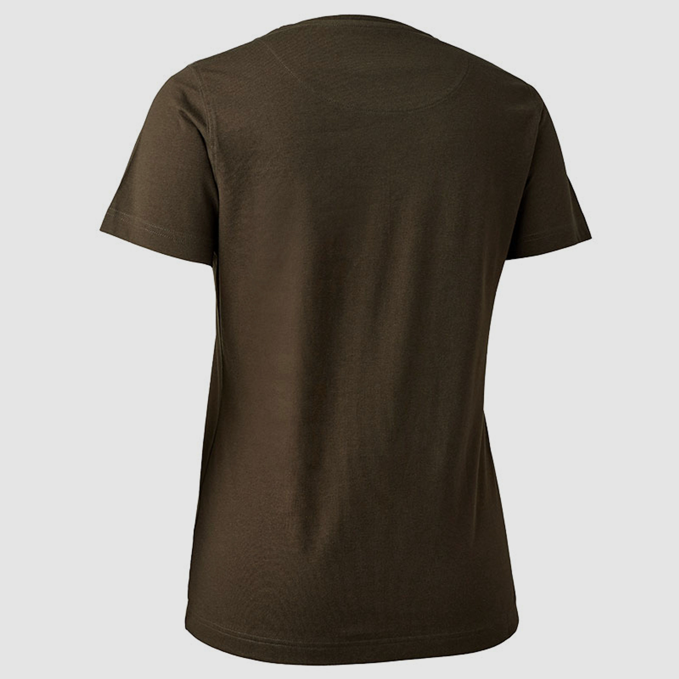 Deerhunter Damen Logo T‑Shirt braun