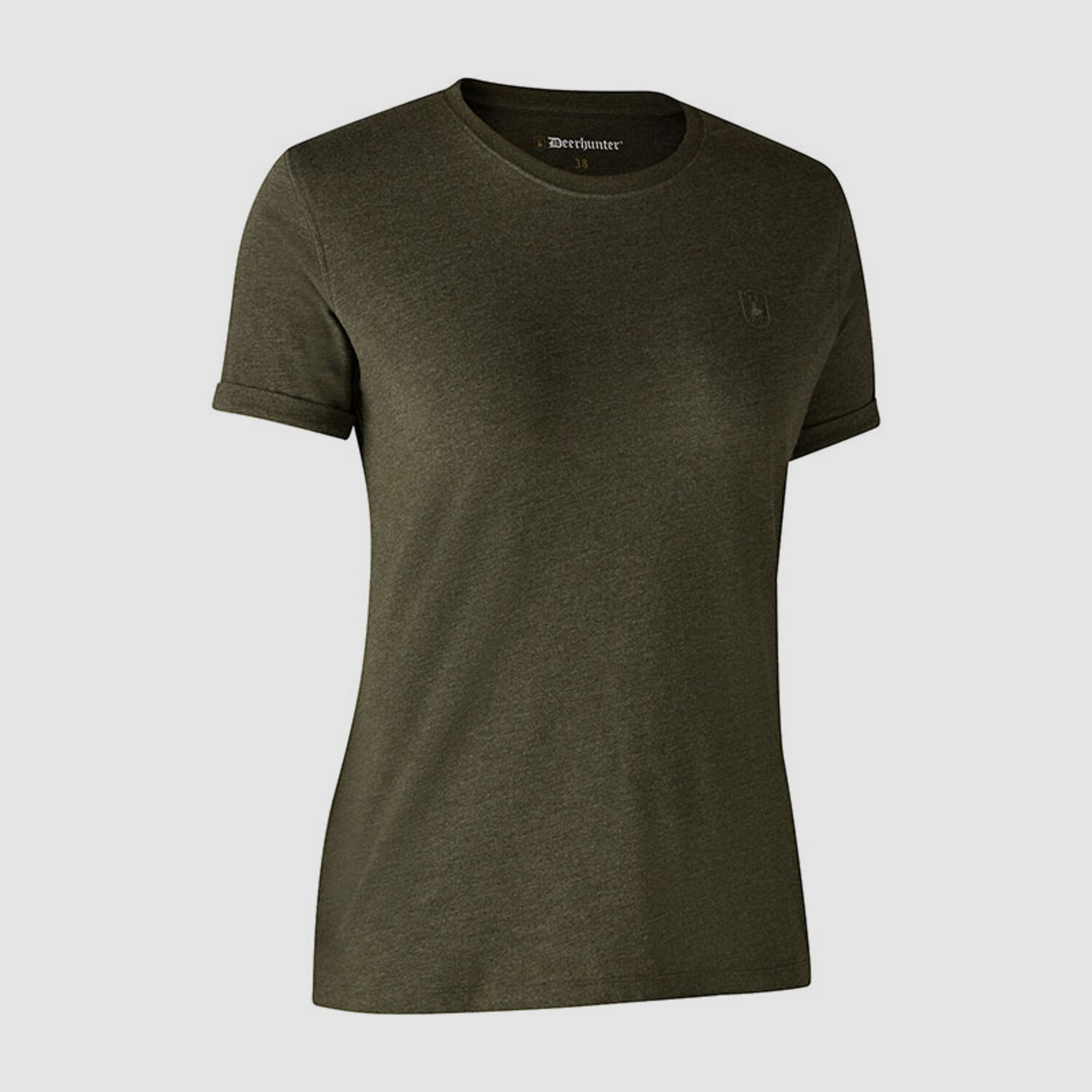 Deerhunter Damen T-Shirts 2er Pack grau + grün