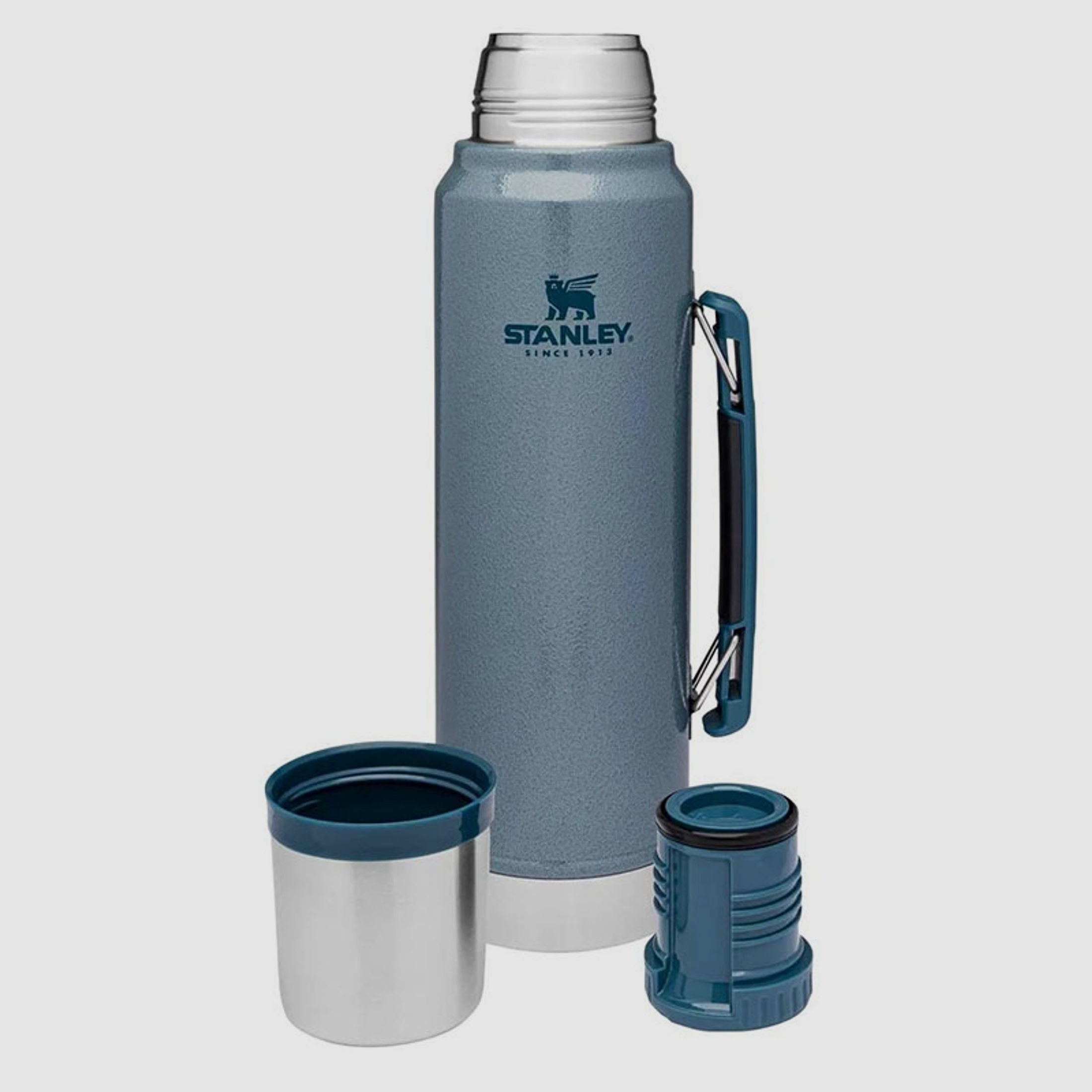 Stanley Classic Vakuum-Isolierflasche 1 L hellblau