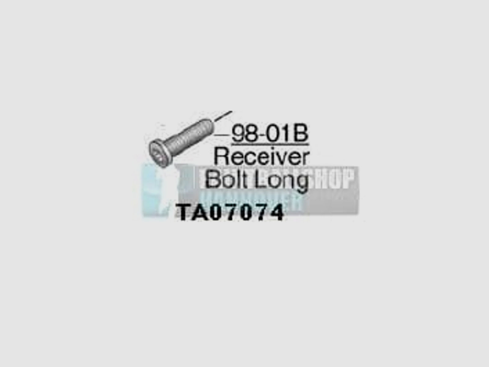 Tippmann Receiver Bolt Long 98-01B (TA07074)