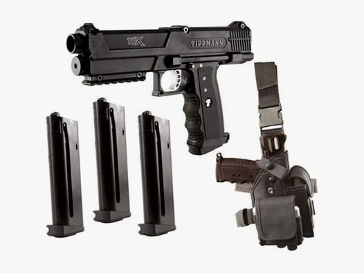 Tippmann TiPX Deluxe Pistol Kit (schwarz)