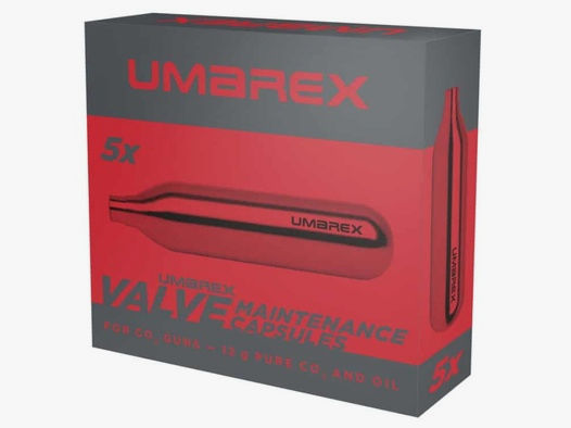 Umarex Co2 Wartungskapsel für RAM Softair Paintball (5 Stück)
