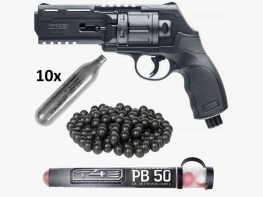 Umarex T4E HDR 50 Revolver HOME DEFENCE Kit (schwarz)