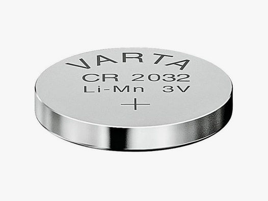 Varta 3 Volt CR 2032 Lithium Knopfbatterie