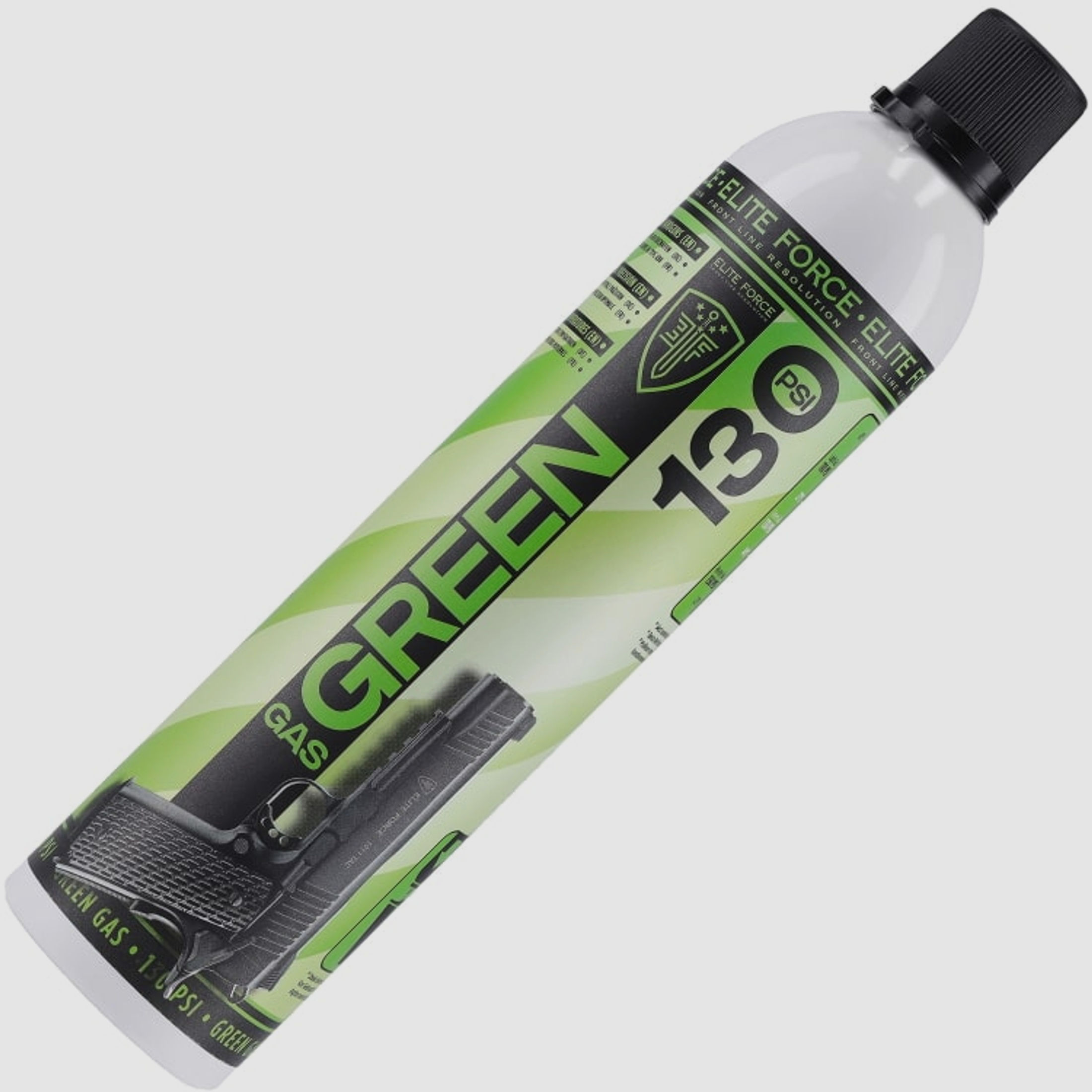 Elite Force Airsoft Green Gas (130 psi) - 600ml