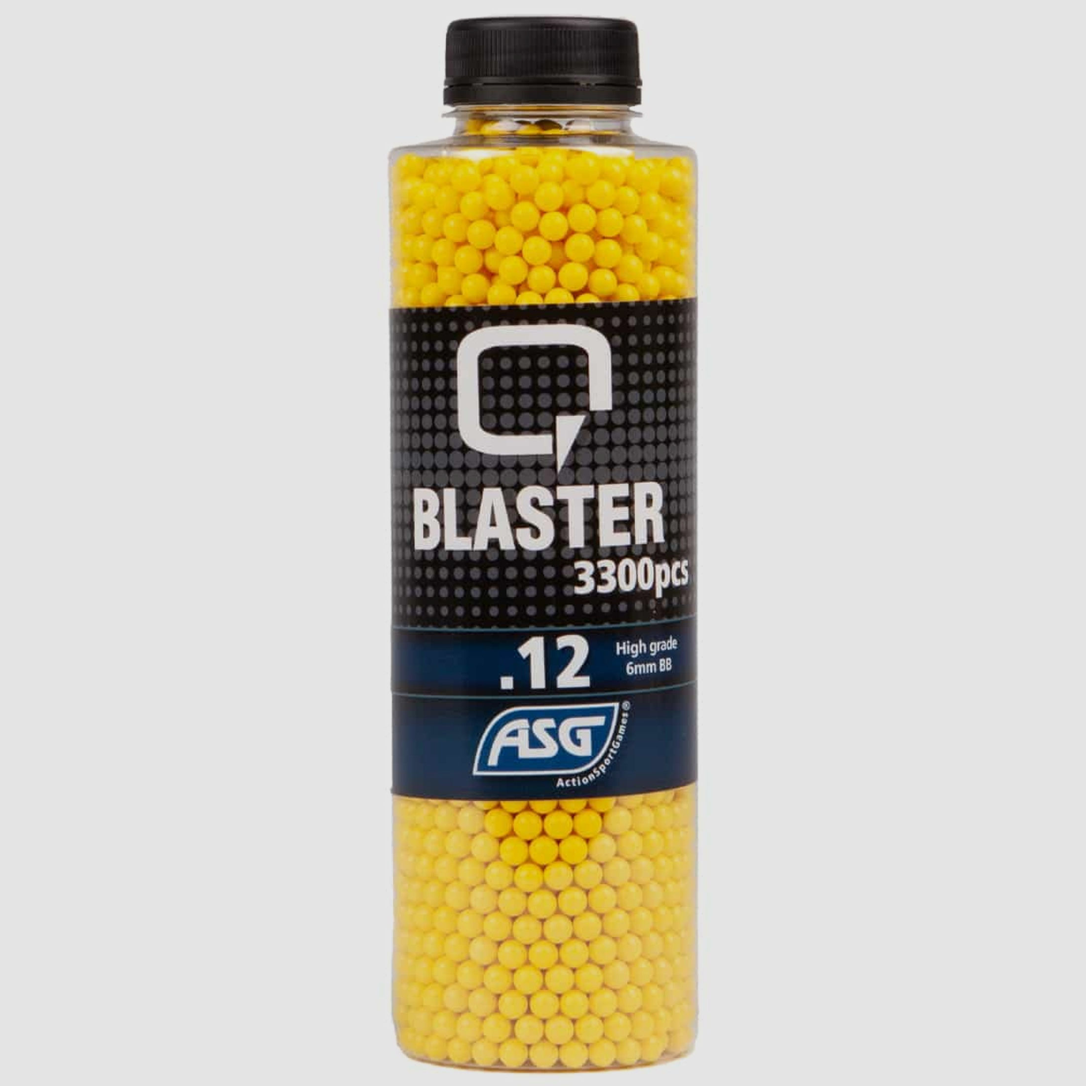 ASG Q Blaster Airsoft BB's (Gelb/3300Stk) 012g