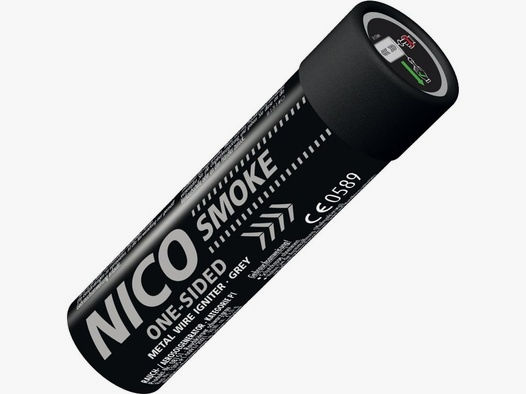 NICO 120 Sekunden Paintball Rauchgranate (schwarzgrau)