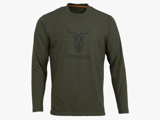 Pirscher Gear LS Shirt Logo (Grün)