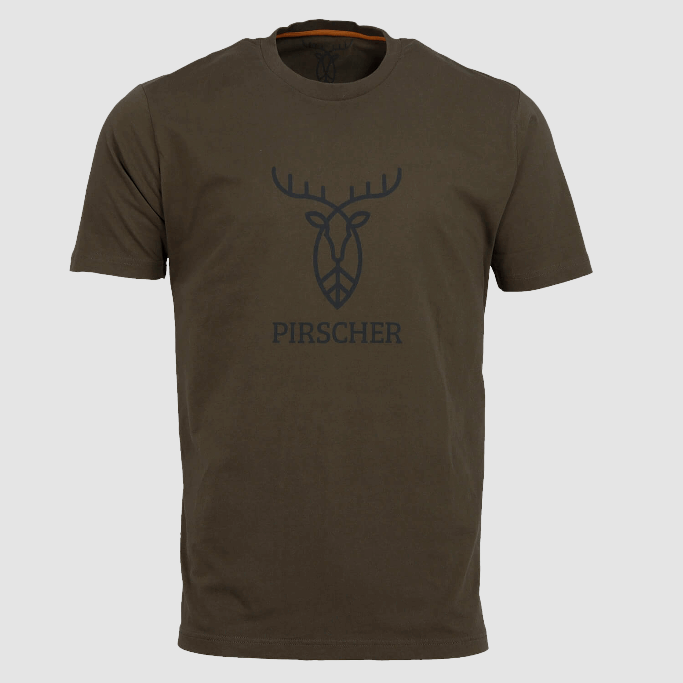 Pirscher Gear T-Shirt Logo (Braun)