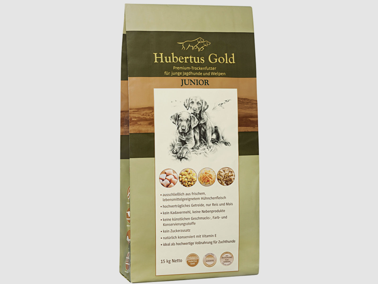 Hubertus Gold Premium Trockenfutter Junior 14kg