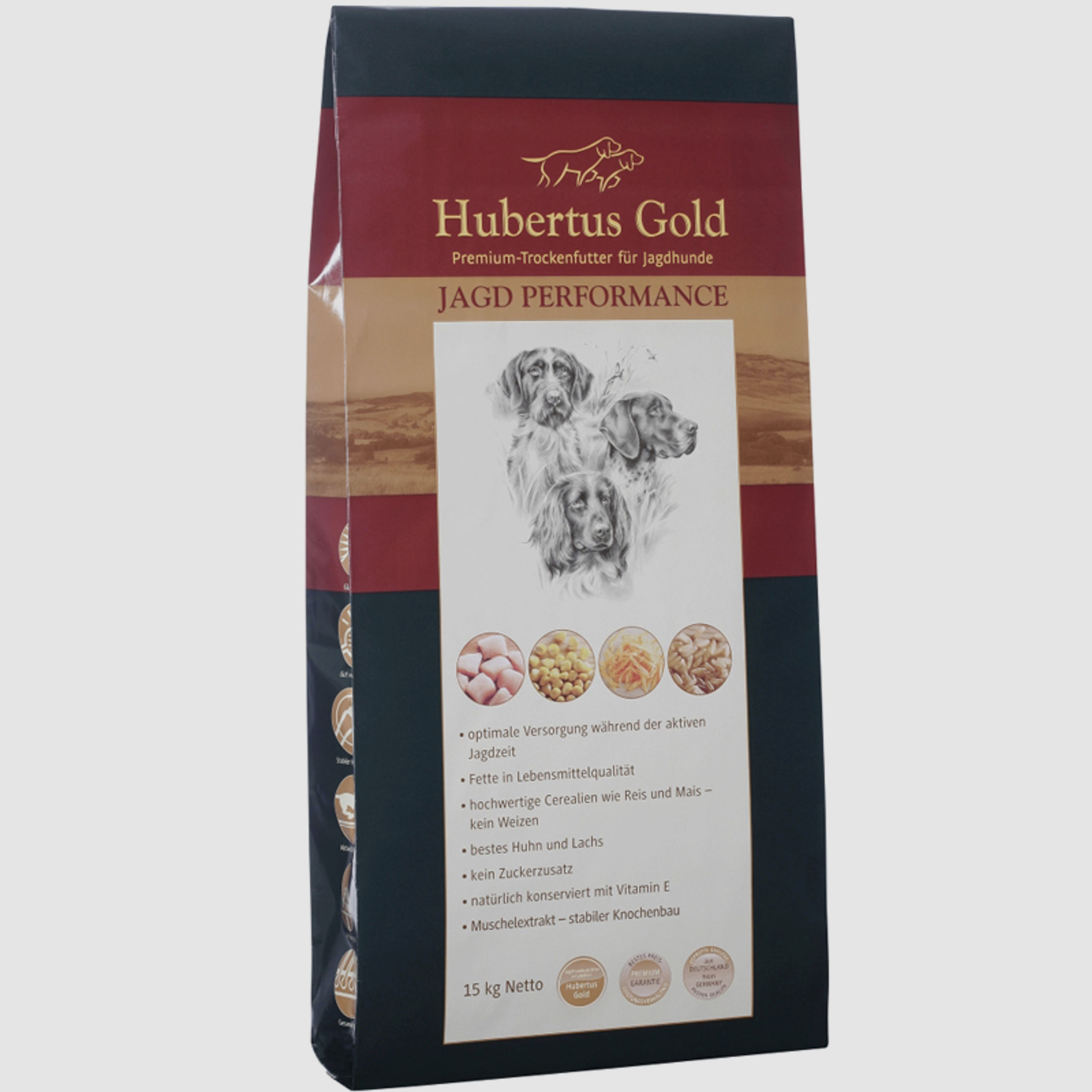 Hubertus Gold Trockenfutter Jagd Performance 14kg