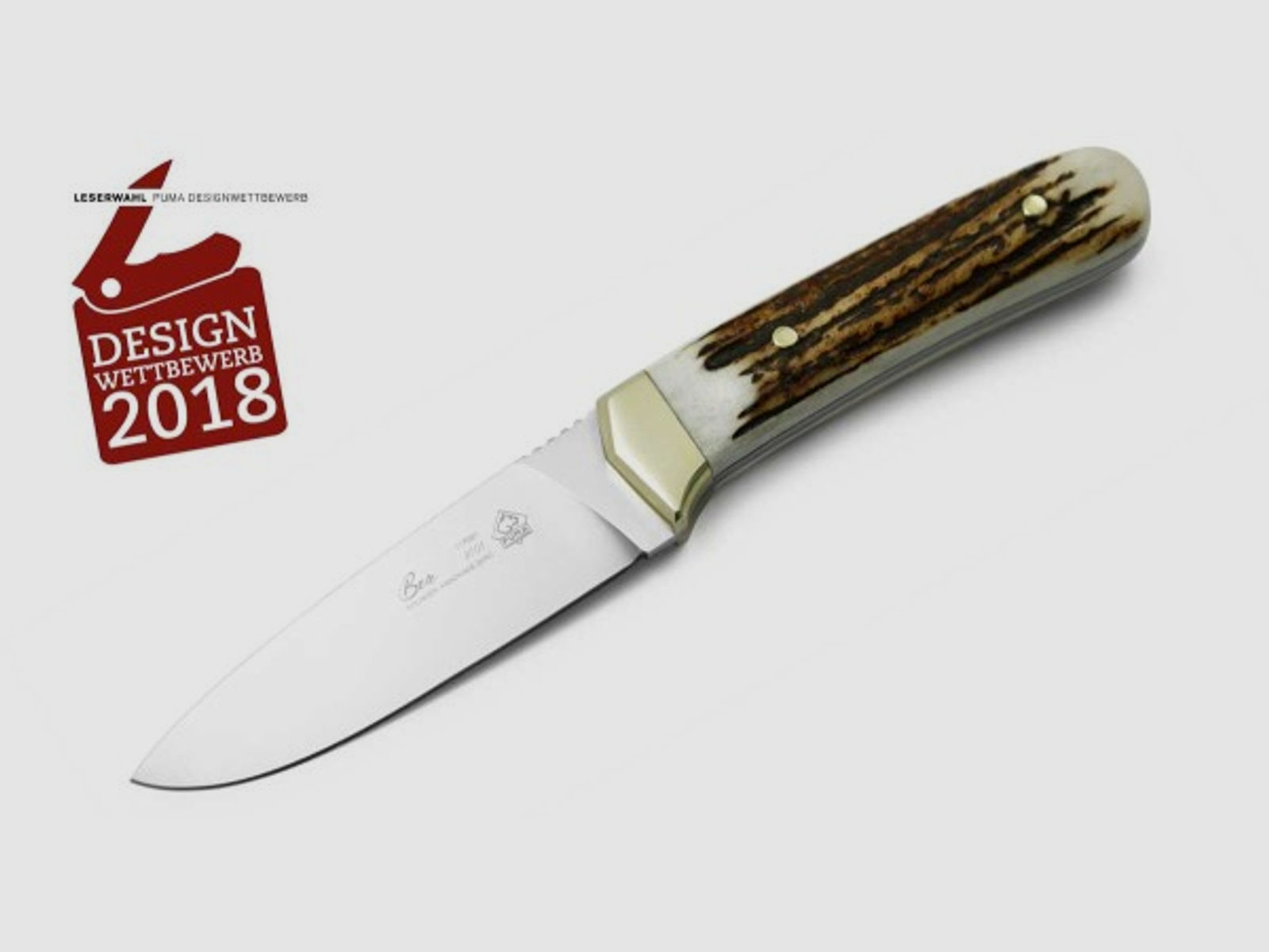 PUMA ben "Gewinner des Design-Wettbewerbes vom Messer Magazin"