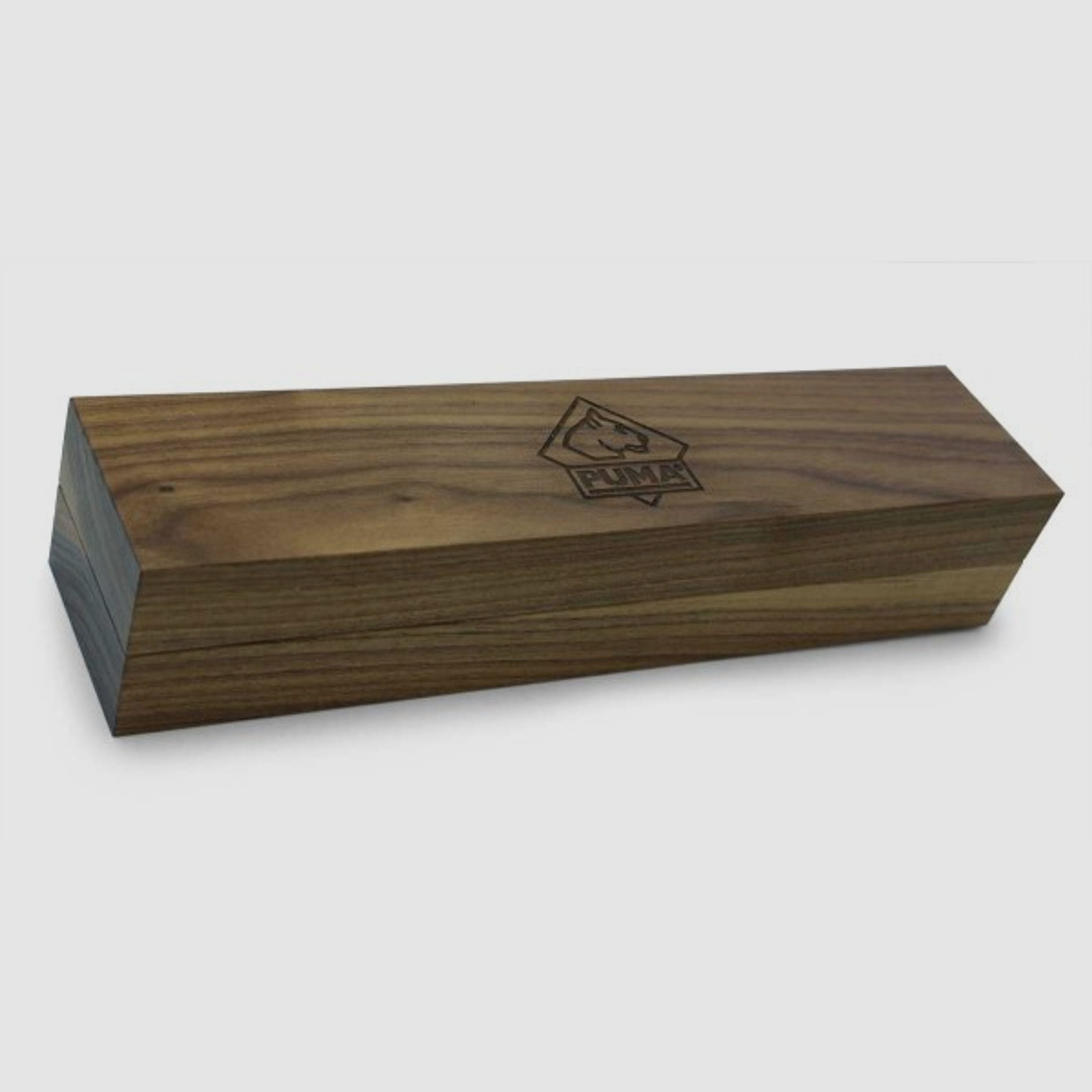 PUMA Holz-Geschenbox mit Magnetverschluss, white hunter