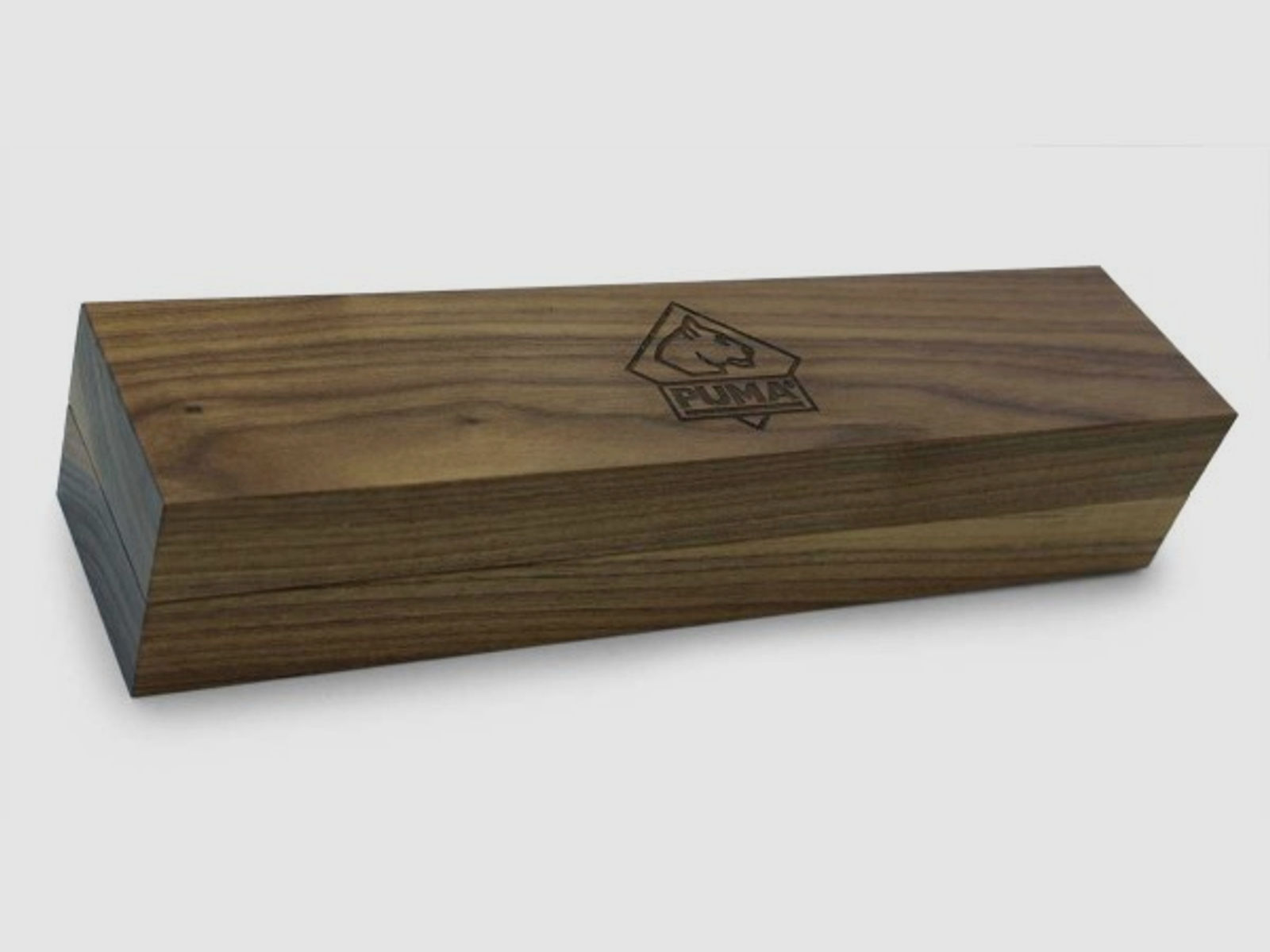 PUMA Holz-Geschenbox mit Magnetverschluss, white hunter