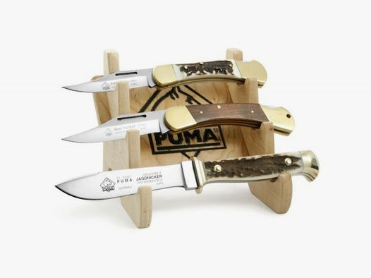 PUMA Messerständer für 3 Messer, Holz ohne Messer