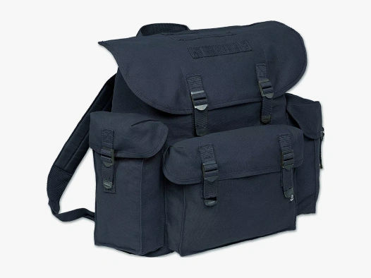 Brandit BW Rucksack / Packtasche mit 3 Außentaschen - 40 Liter - Schwarz