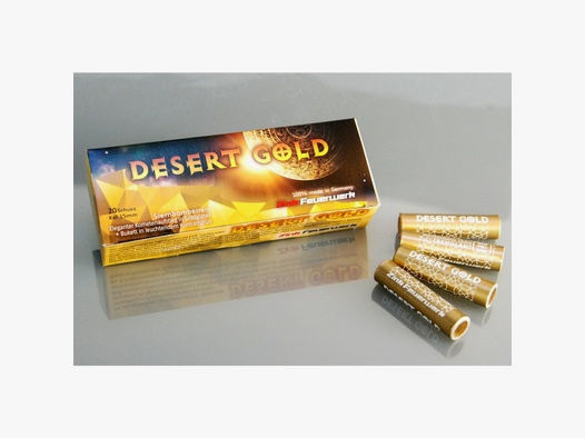Zink Desert Gold 15mm (20er Schachtel)