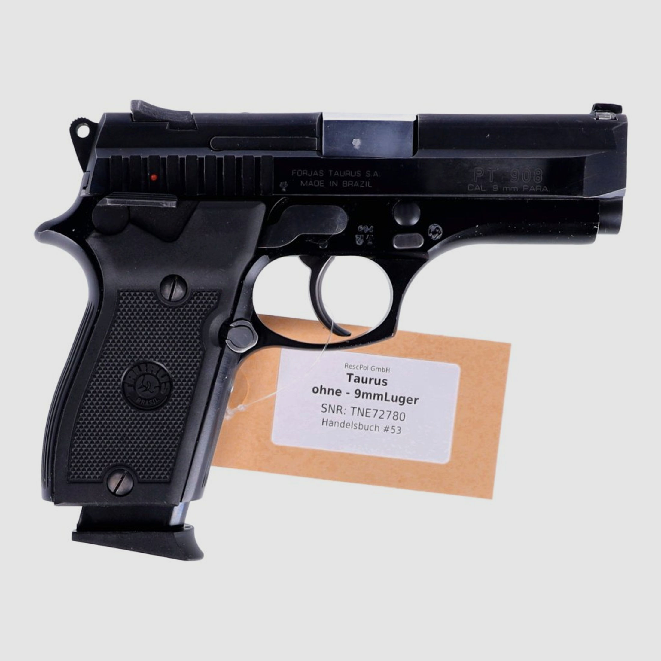 Pistole Taurus PT 908 Kal. 9mm Luger