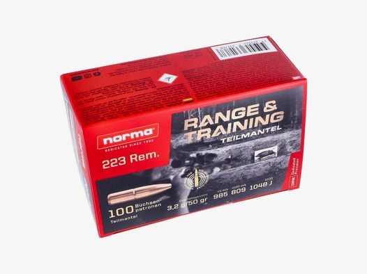 Norma Range & Training .223Rem (100er Pack)