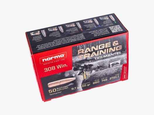 Norma Range & Training .308Win (50er Pack)