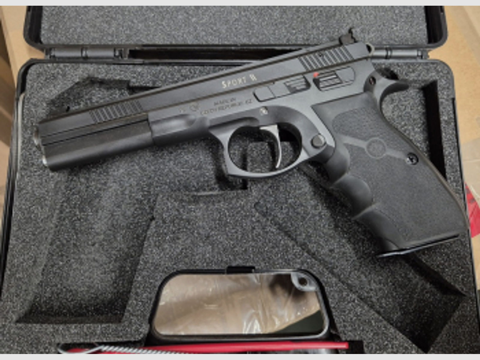 CZ 75 Sport II 6" 9mm Luger SA-Only