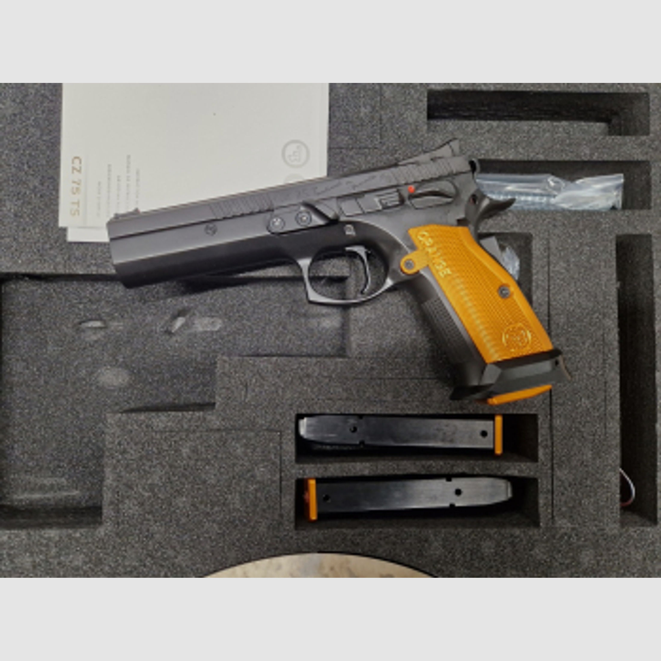 CZ Tactical Sport Orange 9mm Luger