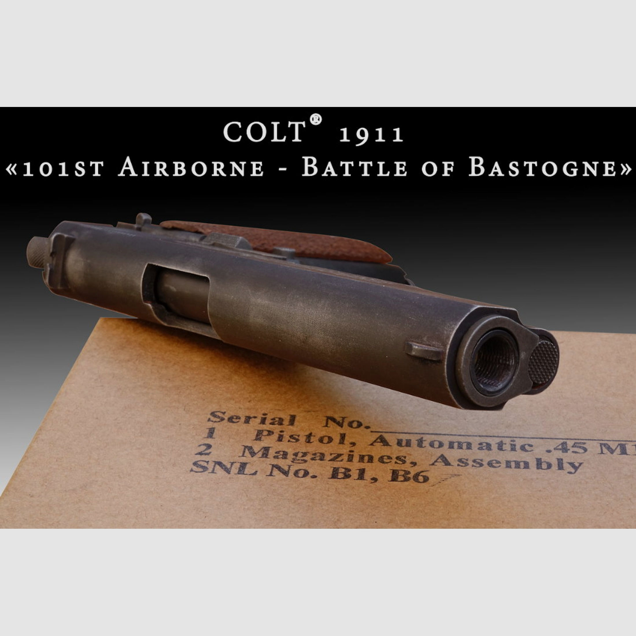 COLT M1911 A1 Airborne Division 6mm GBB / CO2