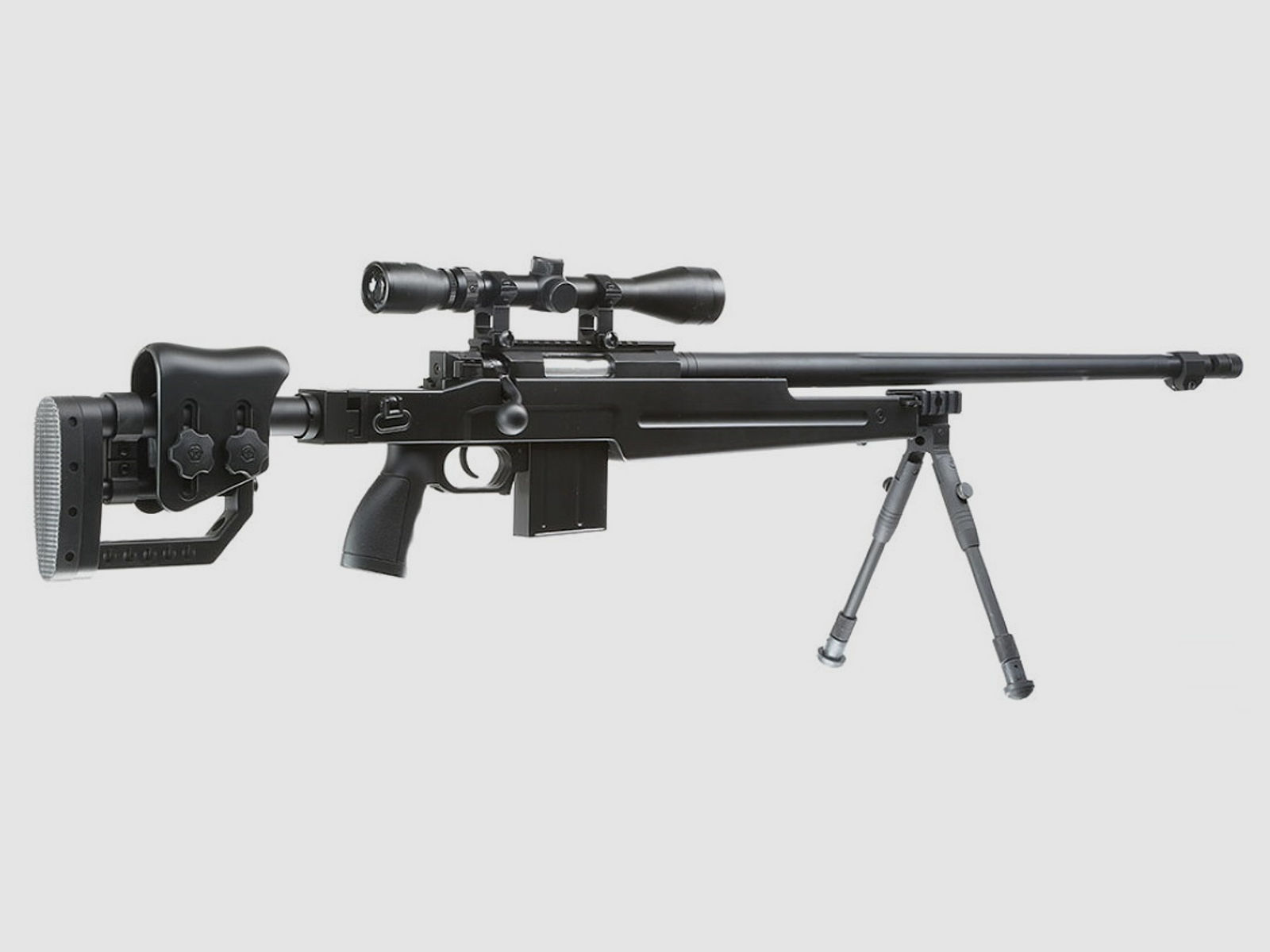 Tactical US CNC TAC Snipergewehr schwarz 6mm BB