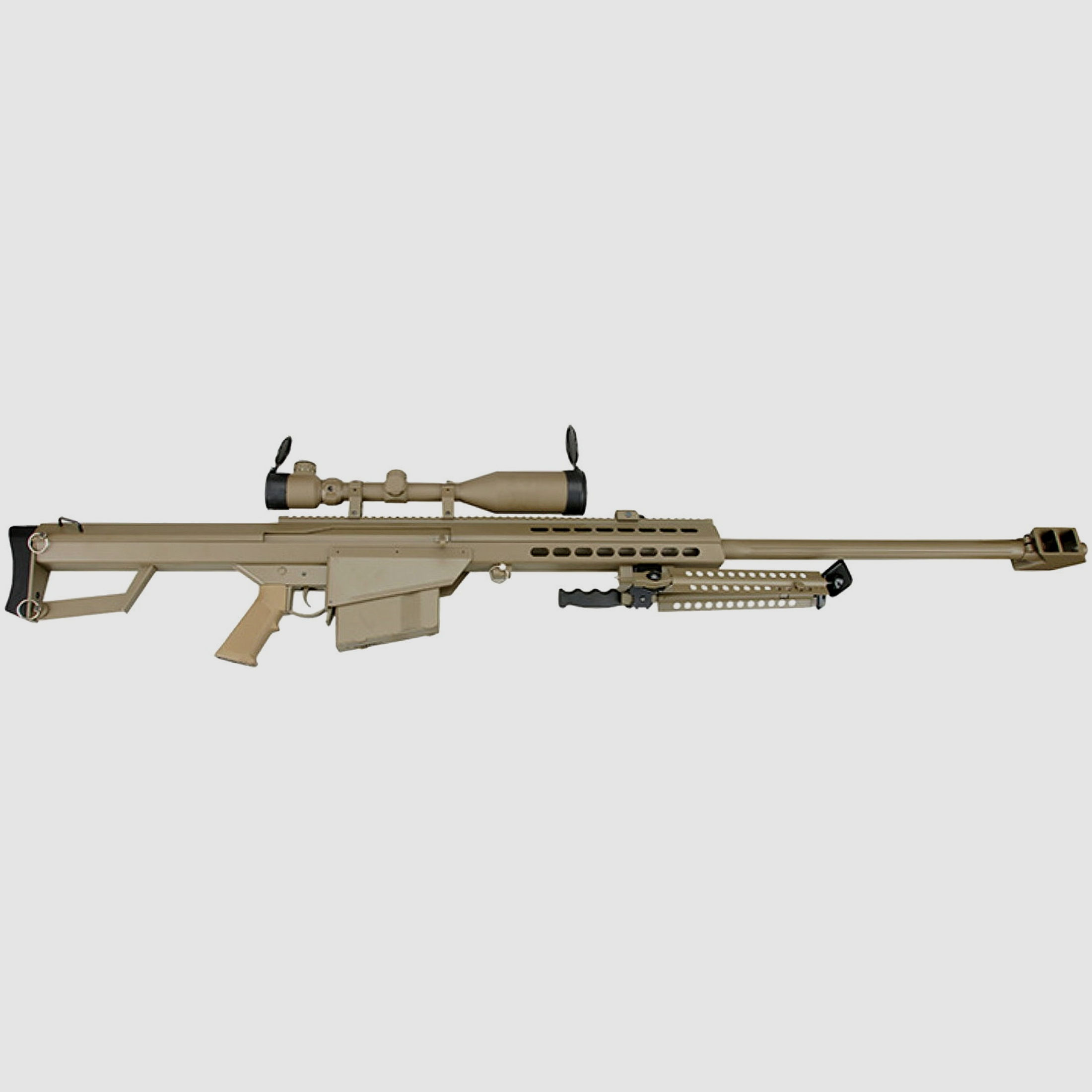 M82A1 SNIPER TAN 6mm S-AEG mit Optik