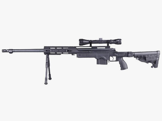 T5005 CNC TAC Snipergewehr schwarz 6mm BB